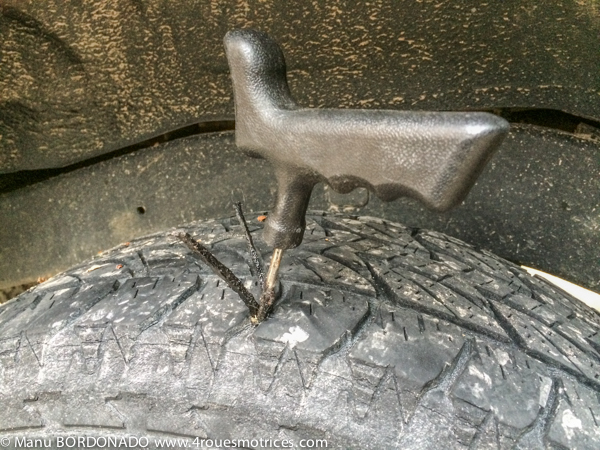 Placer la mèche